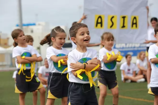 Acto inaugural de la LI Olimpiada del Colegio Claret