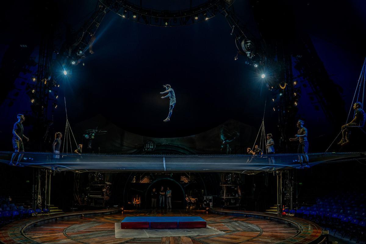 Últimos ensayos para el estreno de 'Kurious', nuevo espectáculo del Circo del Sol en Sevilla Últimos ensayos para el estreno de 'Kurious', nuevo espectáculo del Circo del Sol en Sevilla