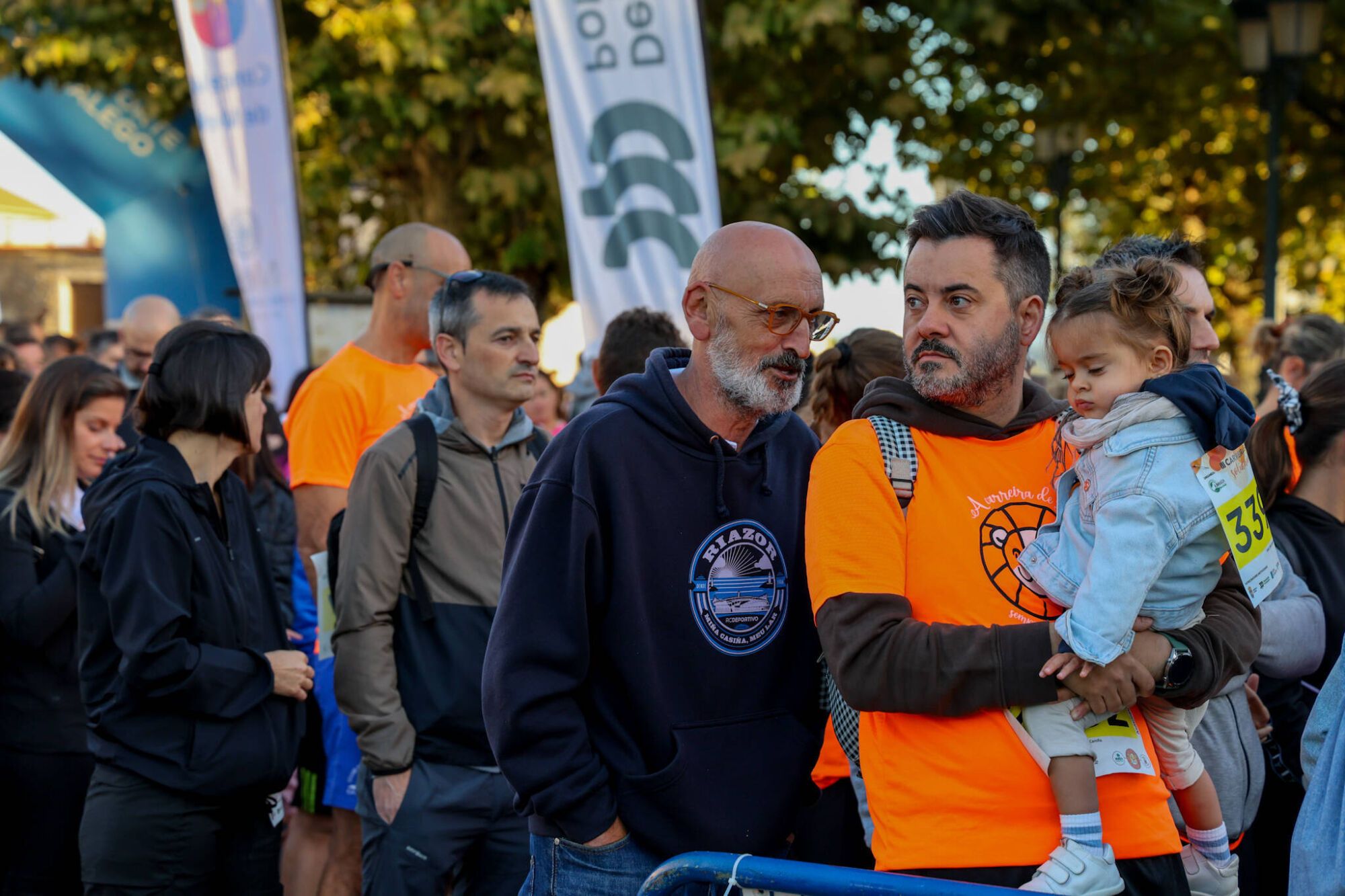 Andaina y carrera solidaria por niños como Leo Diz