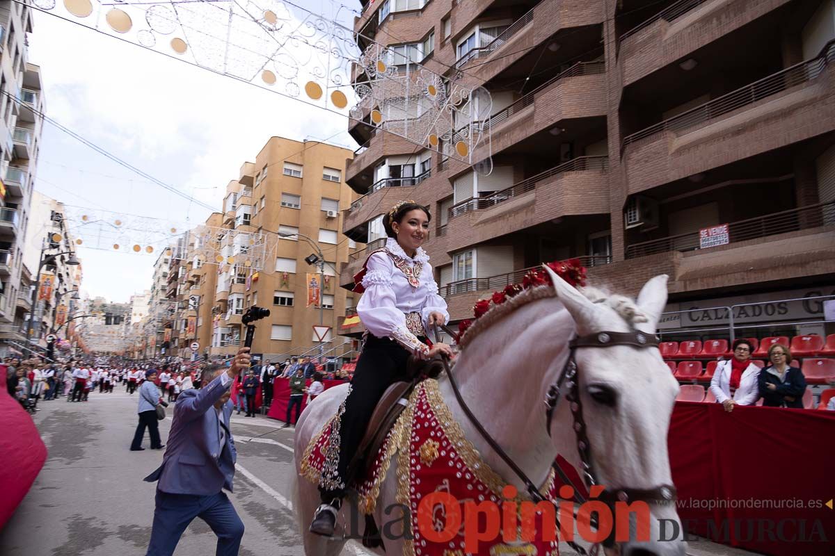 Desfile infantil en las Fiestas de Caravaca (Bando Caballos del Vino)