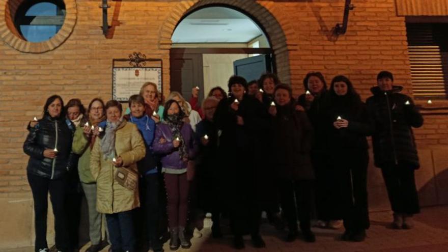 El municipio se movilizó contra la violencia machista.