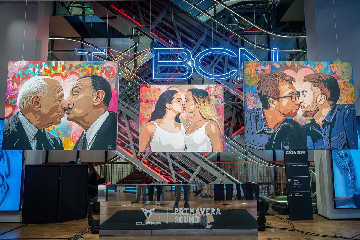 “Besos Prohibidos”, la nueva exposición de TVBoy en CASA SEAT