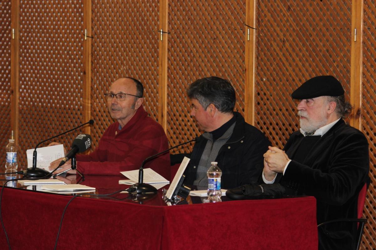 Manuel Bellido, Rafael Llamas y José Antonio Ponferrada.