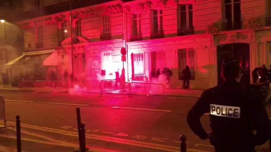 Los ultras del PSG siembran el caos en el hotel del Real Madrid