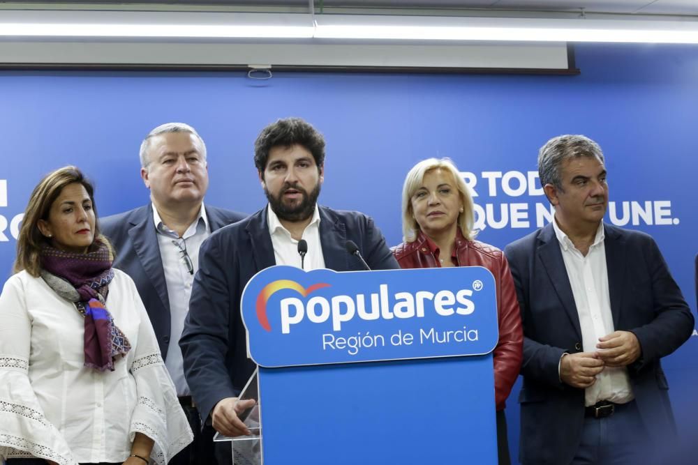 Así fue la noche electoral en la sede del PP