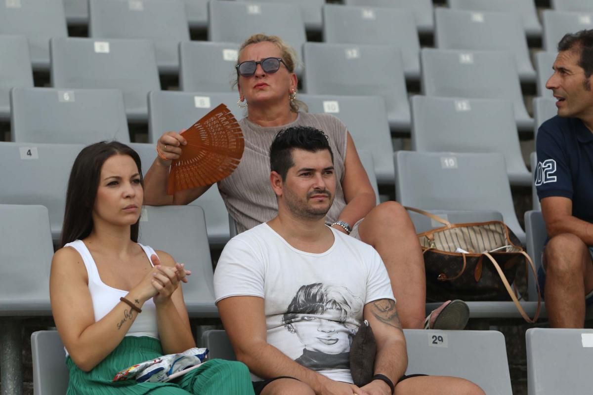 Los aficionados del Córdoba CF en el Arcángel