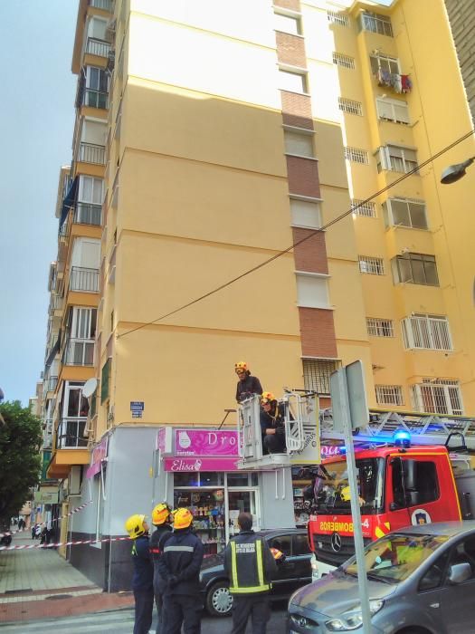 El incidente ha ocurrido este lunes por la mañana en la calle Gordon