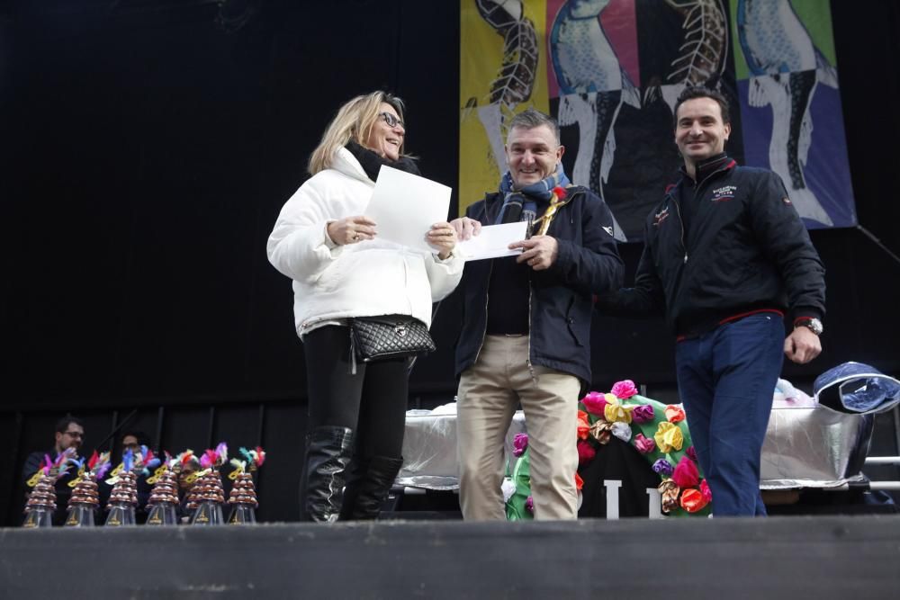 Entrega de premios del Antroxu de Gijón