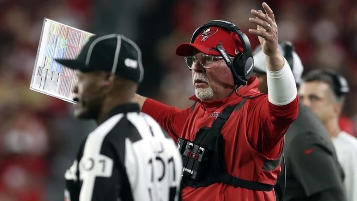 Bruce Arians, entrenador de los Tampa Bay Buccaneers