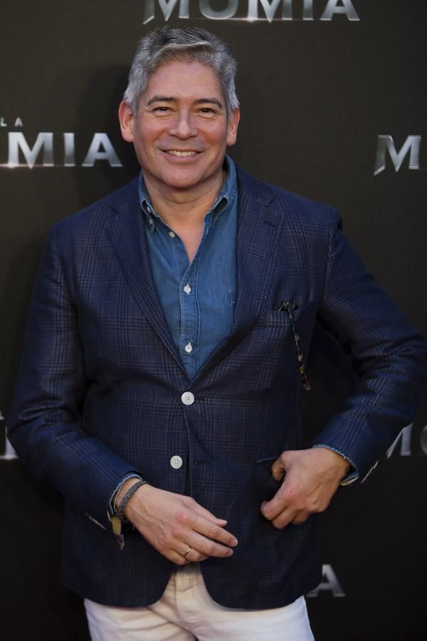 Boris Izaguirre en el estreno de "La Momia" en Madrid