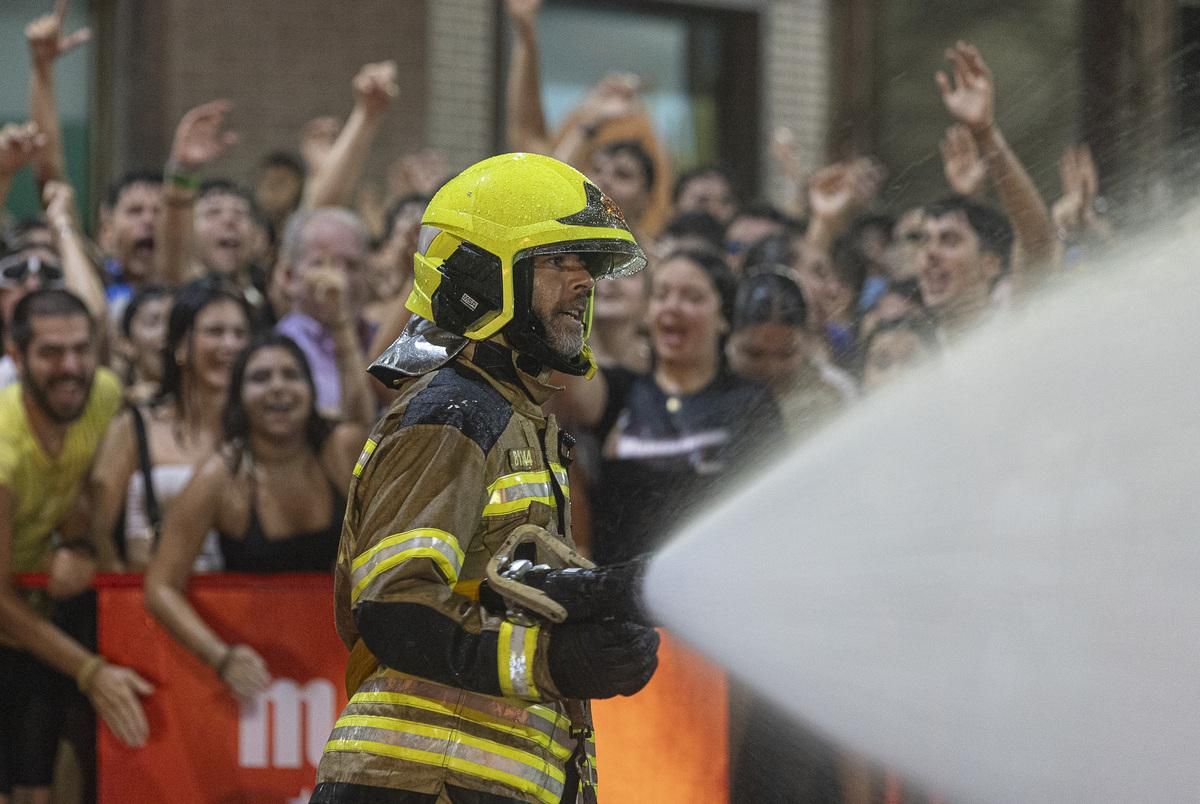 La Banyà, uno de los momentos más representativos de las fiestas.