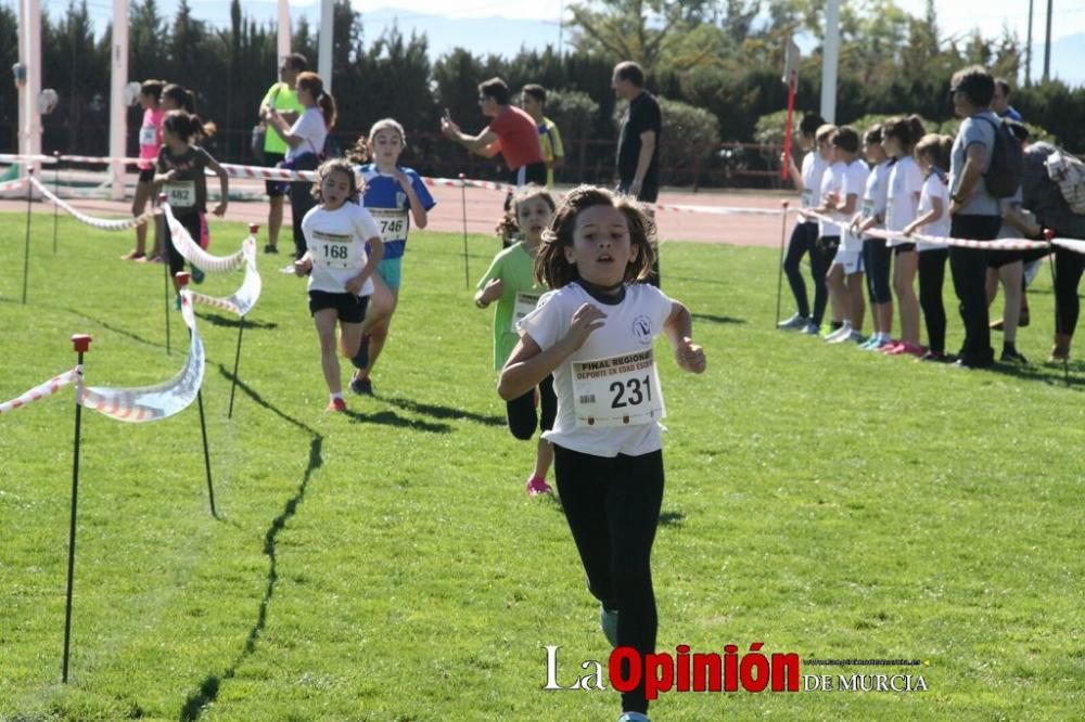 Final Regional Escolar de Cross de Campo a través