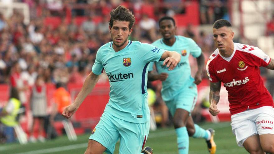 Sergi Roberto ha sido una de las caras conocidas.