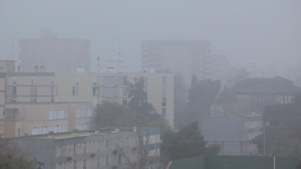 Niebla en Valencia