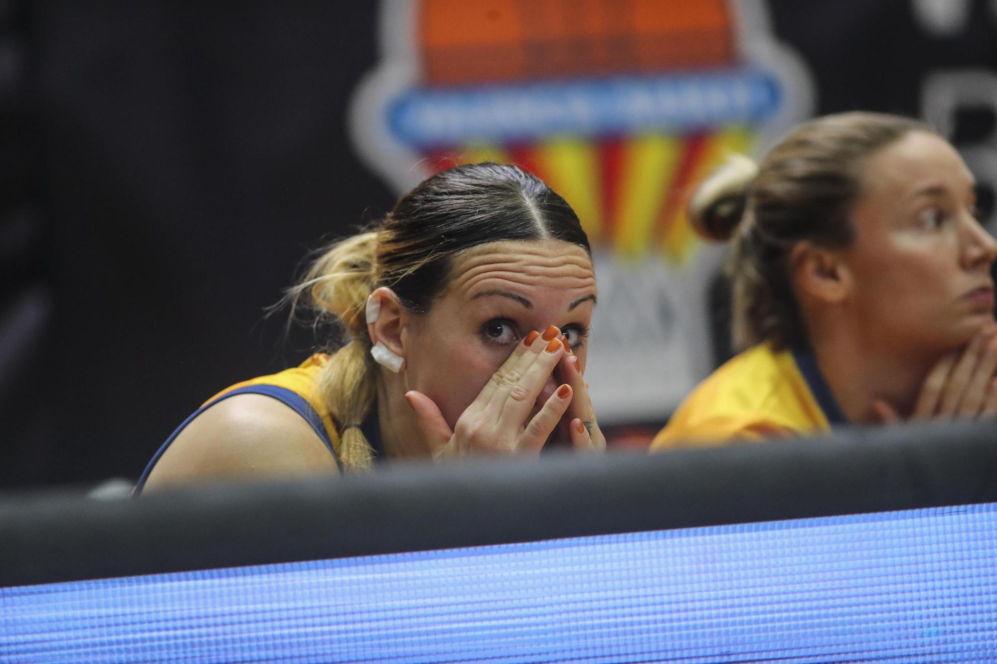 Semifinal de la Copa de la Reina entre el Valencia Basket y el Spar Girona