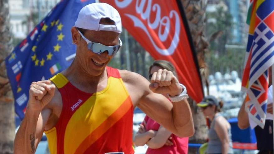 El alicantino Paco Martín, doble medallista Europeo