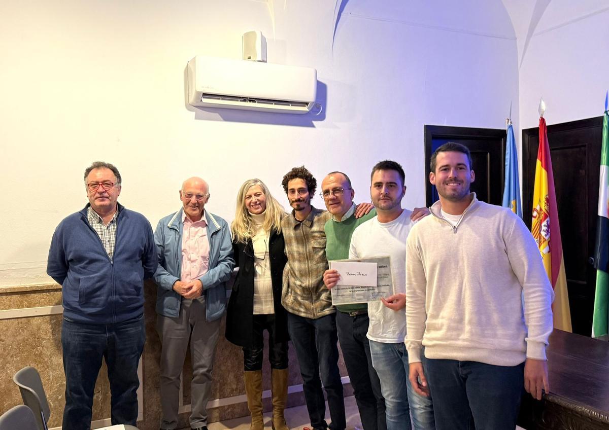 Organizadores y ganadores, de una edición anterior.
