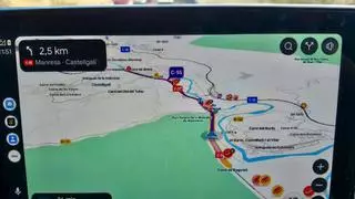 Segon dia de cues quilomètriques en l'operació sortida del pont de desembre a la Catalunya central