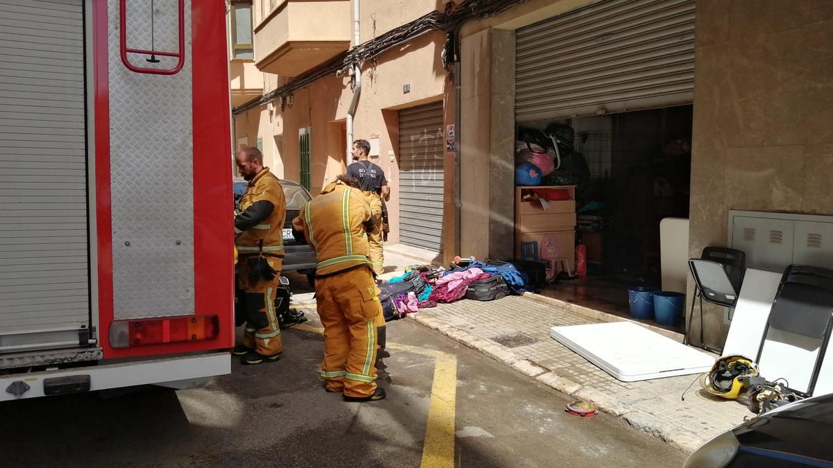 Incendio en una iglesia evangélica de Palma