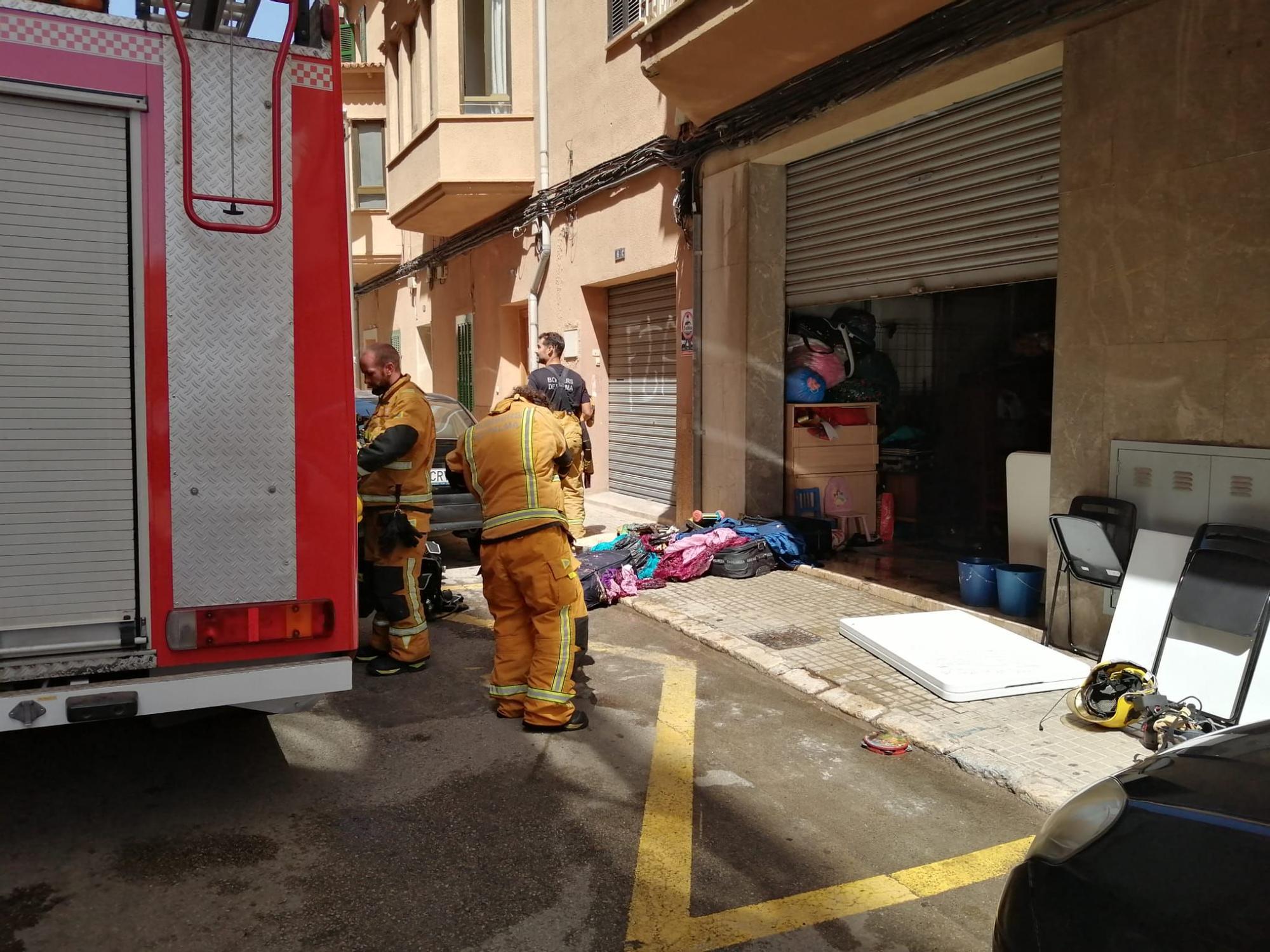 Incendio en una iglesia evangélica de Palma