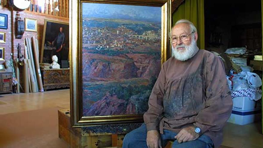 Fallece a los 87 años el pintor turolense Agustín Alegre Monferrer