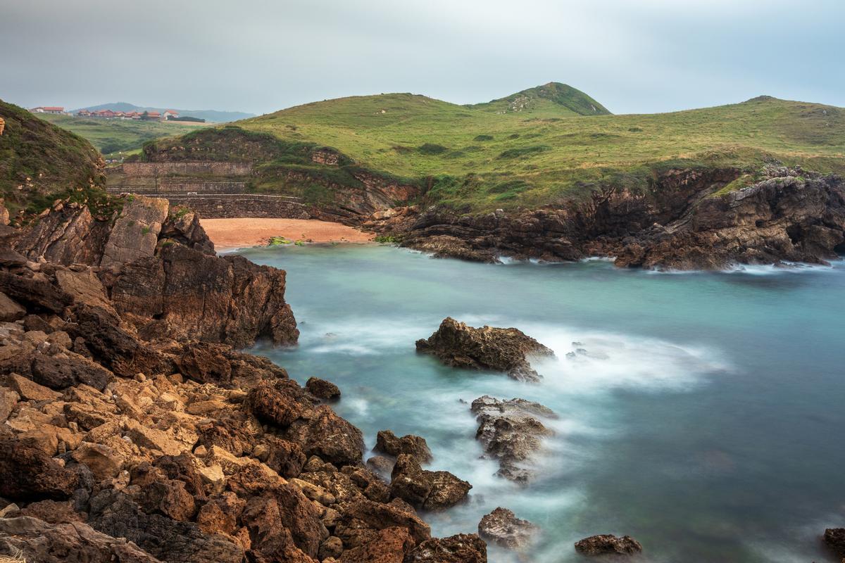 La playa de Santa Justa en Ubiarco