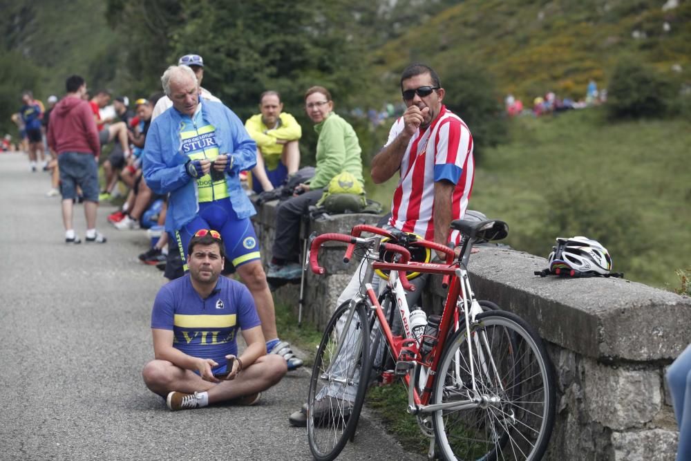 Vuelta ciclista a España. Lagos de Covadonga