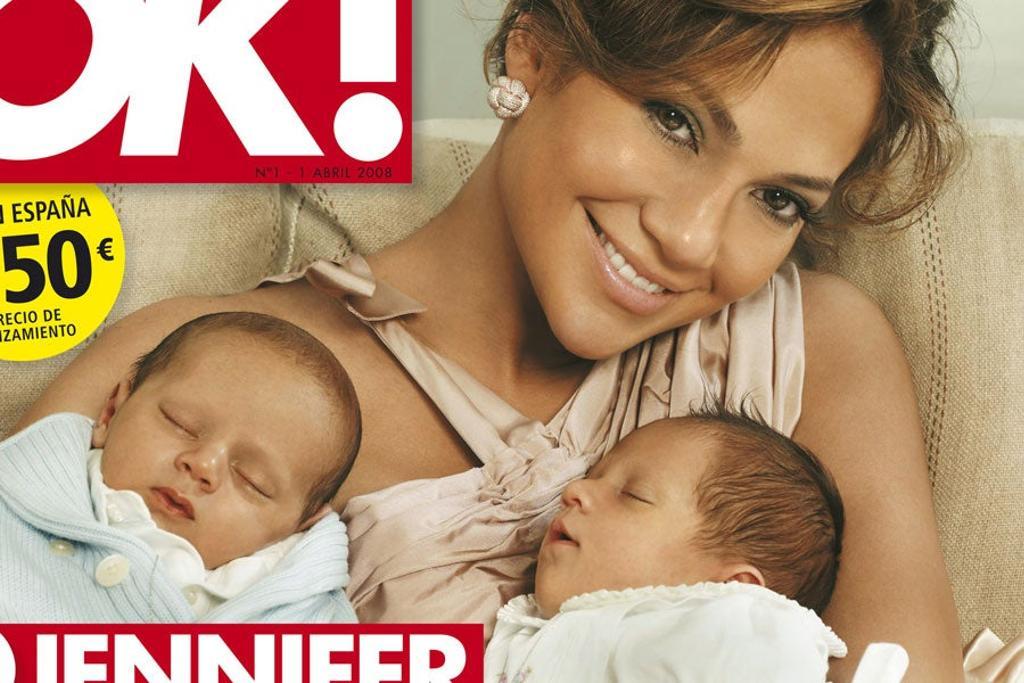 Jennifer López bautiza a sus bebés