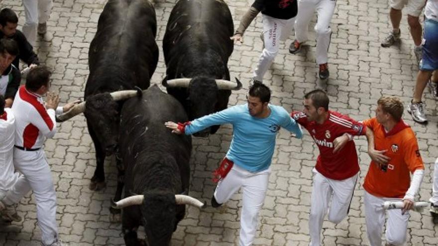 San Fermín 2012: Encierro del 10 de julio