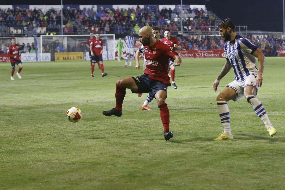 Así se vivió el partido entre el Negreira y la Real Sociedad en el García Calvo Así se vivió el partido entre el Negreira y la Real Sociedad en el García Calvo