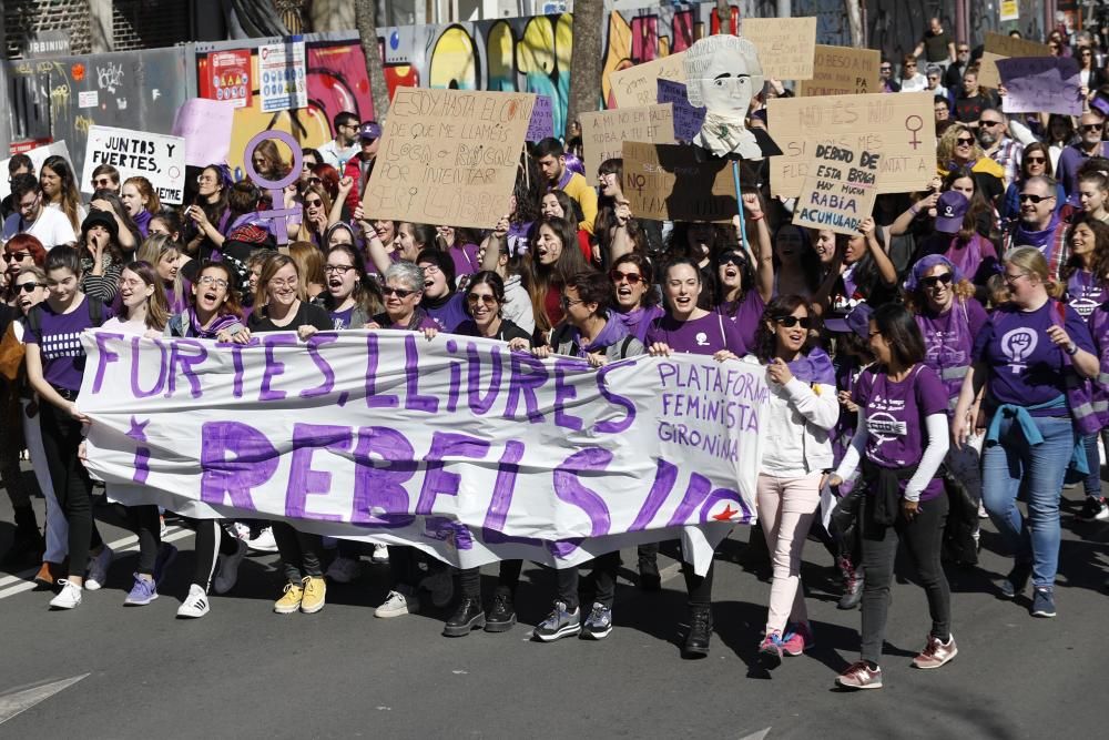 Imatges de la Manifestació feminista