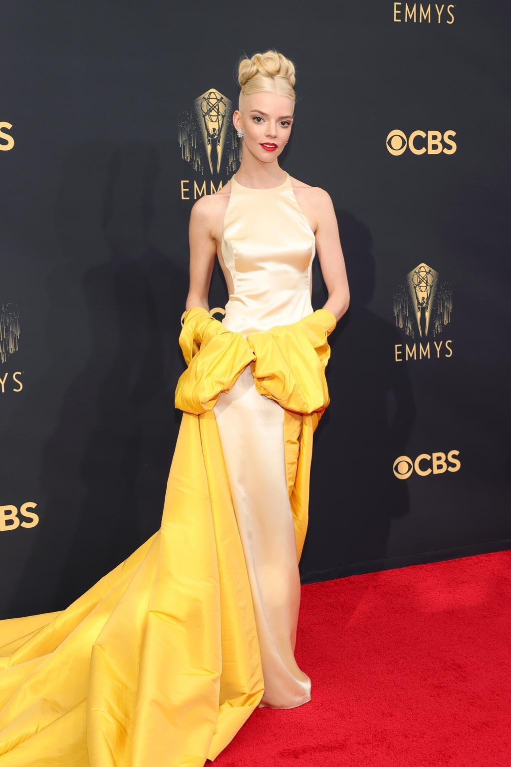 Anya Taylor-Joy, en los premios Emmy 2021