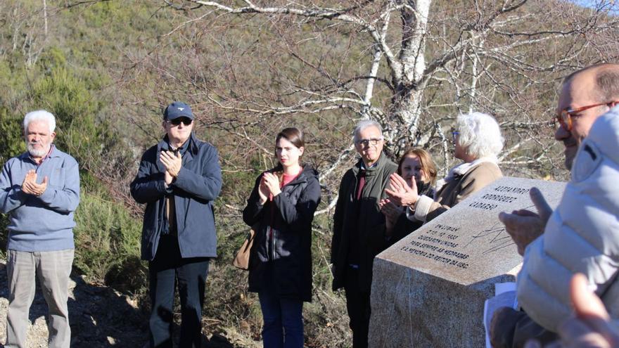 Homenaje al galleguista Alejandro Rodríguez Cadarso, que perdió la vida en la Alta Sanabria