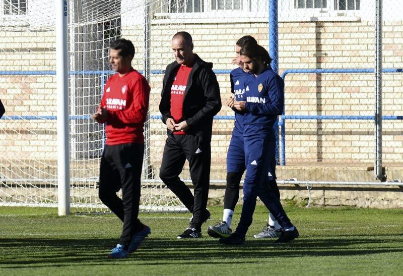 Víctor Fernández se estrena como técnico del Real Zaragoza