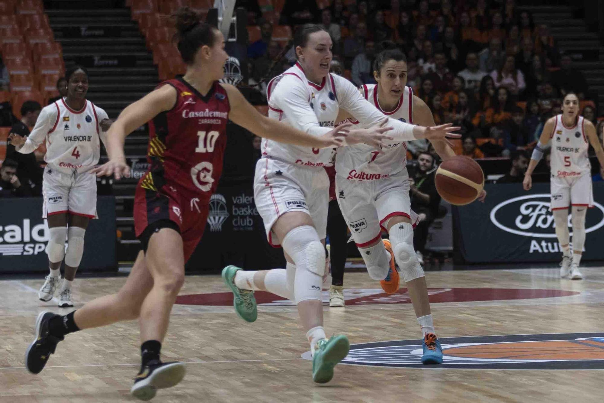 Valencia Basket - Casademont Zaragoza de Euroleague Women.