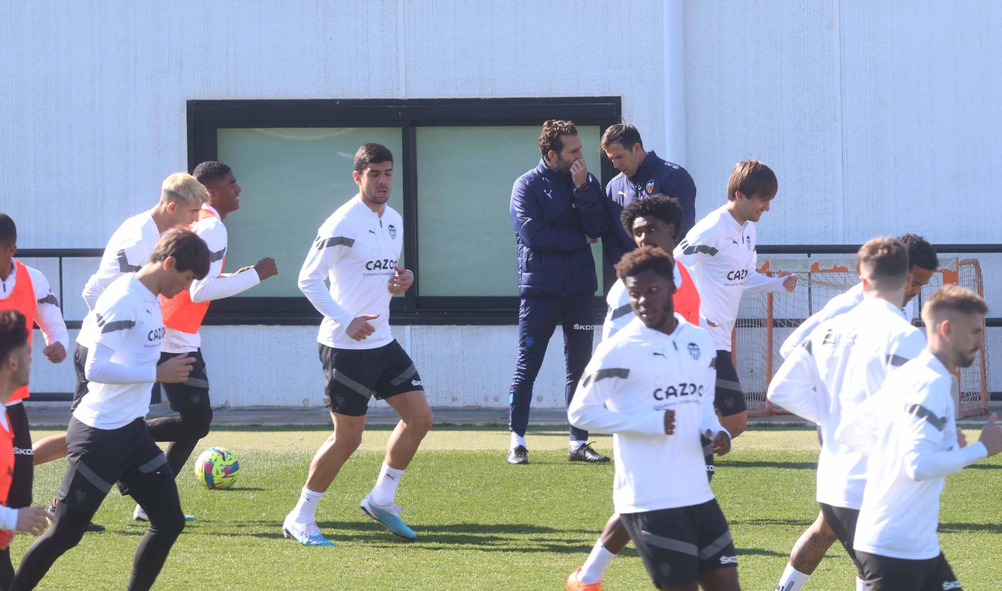 Así ha sido el entrenamiento del Valencia CF de este miércoles