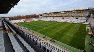 Estadio Municipal de Vallecas.