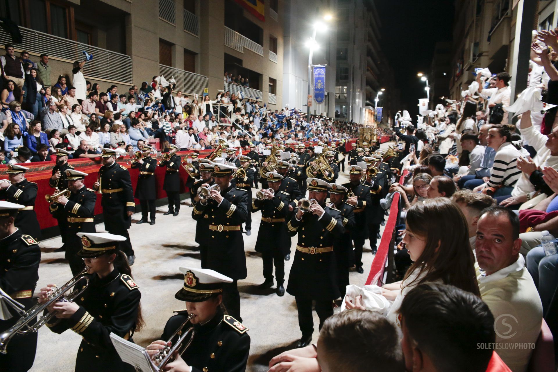 Procesión Viernes de Dolores en Lorca