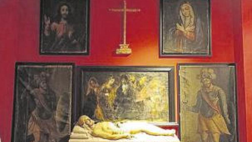 El Cristo yacente de Gregorio de Mesa recupera su valor