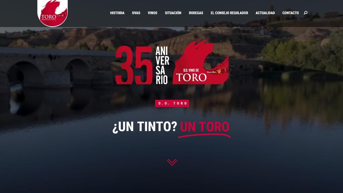 Página web de la Denominación de Origen Toro.