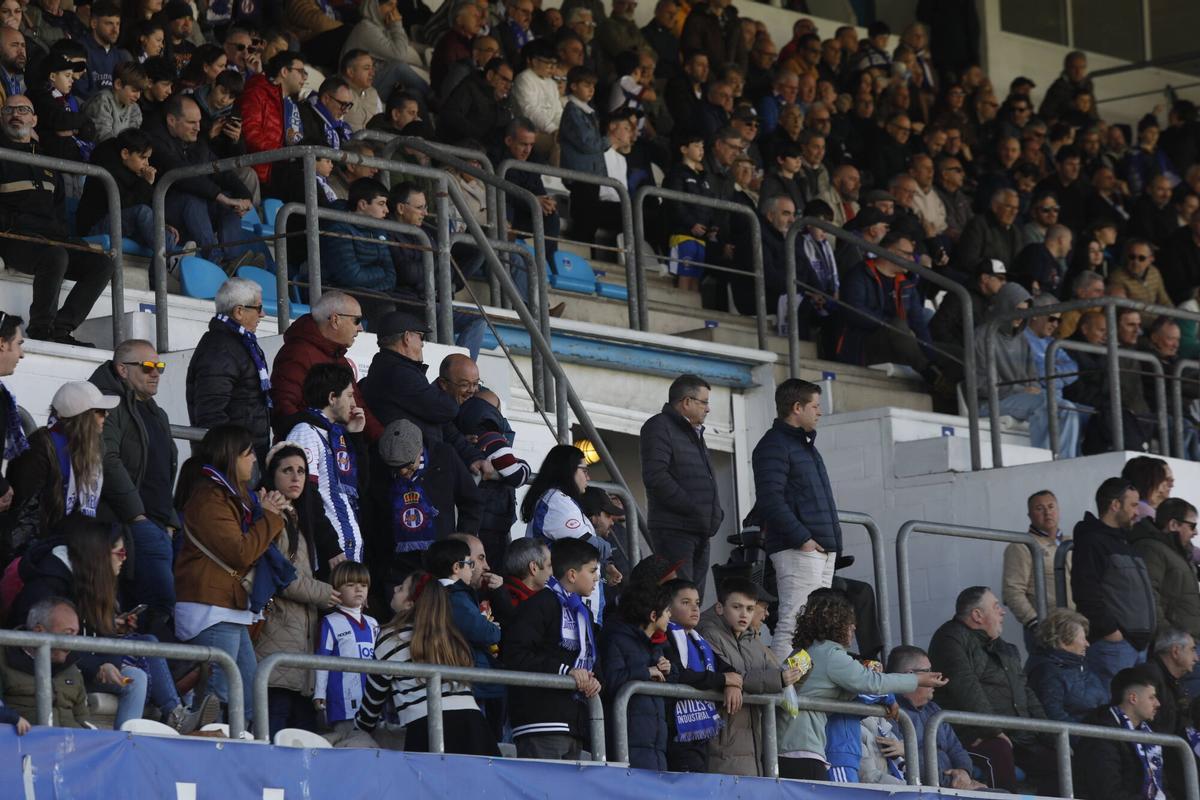 EN IMÁGENES: El partido entre el Real Avilés y el Zamora