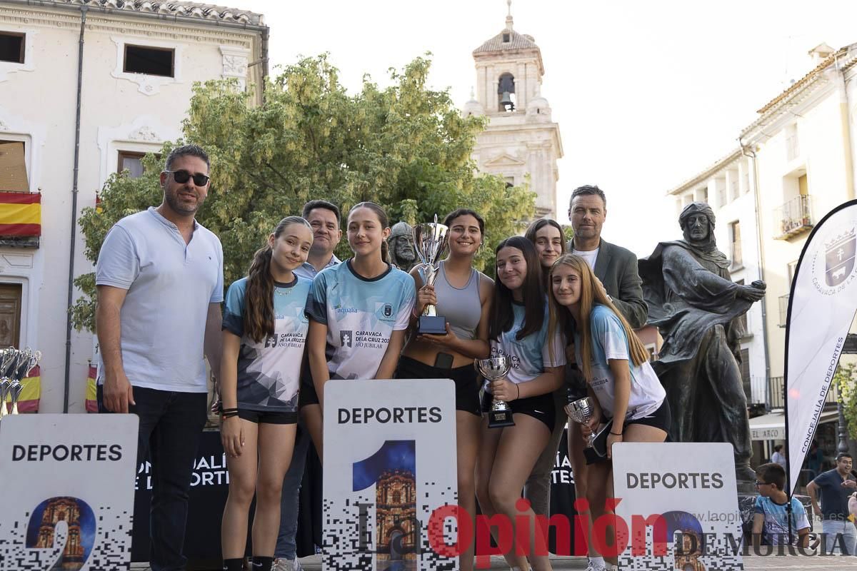 Clausura de las Escuelas Municipales Deportivas de Caravaca