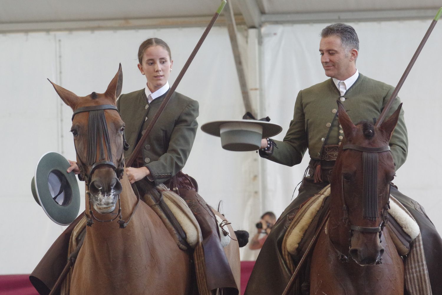 Feria de Málaga 2023 I El baile a caballo en el Centro de Exhibición Ecuestre del Real