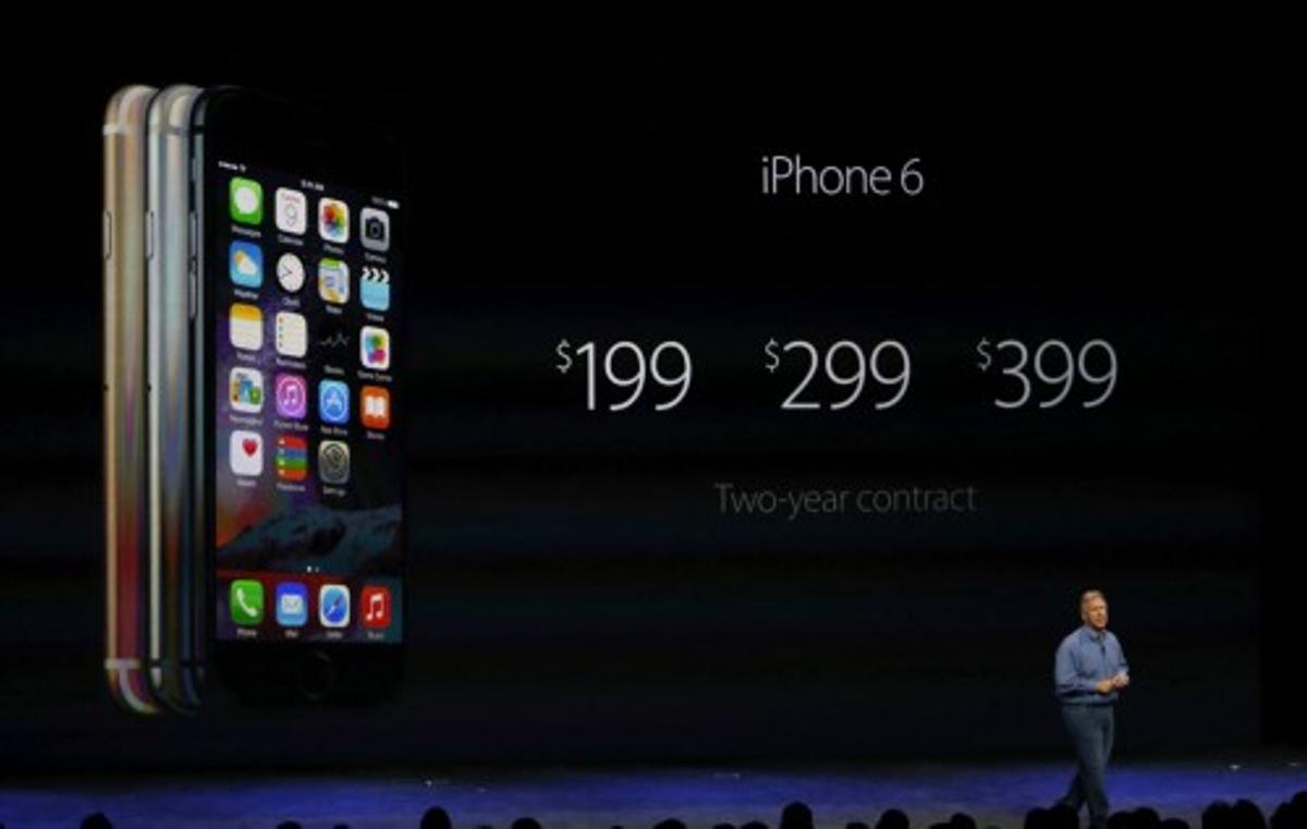 Apple ha presentado en California el nuevo y esperado iPhone 6 Apple ha presentado en California el nuevo y esperado iPhone 6