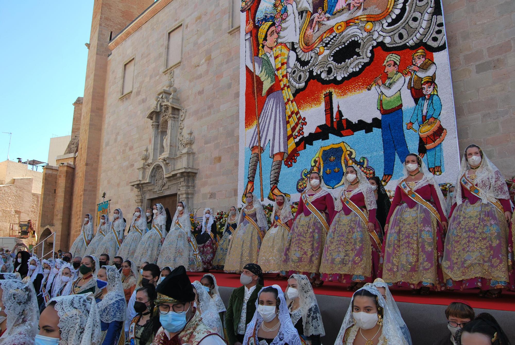 Ofrenda a la patrona de Burriana