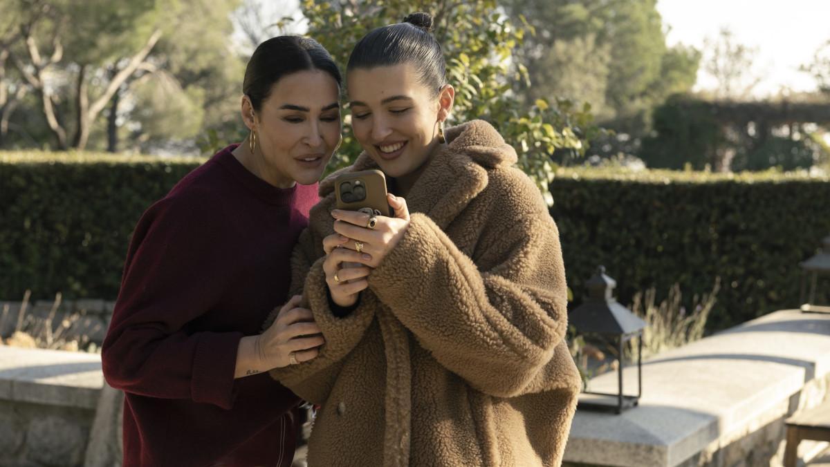 Vicky Martín Berrocal y su hija, Alba, en 'Las Berrocal'