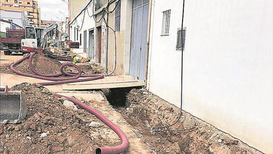 Concluye la renovación de la red del agua en la zona hortofrutícola