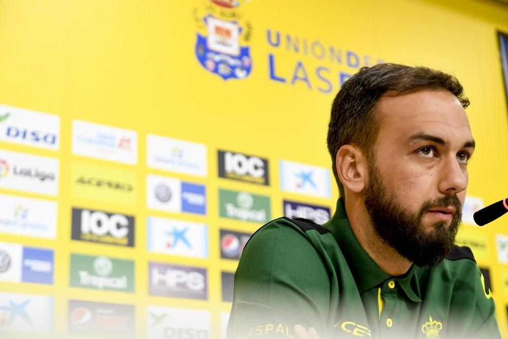 Rueda de prensa de Deivid, de la UD Las Palmas