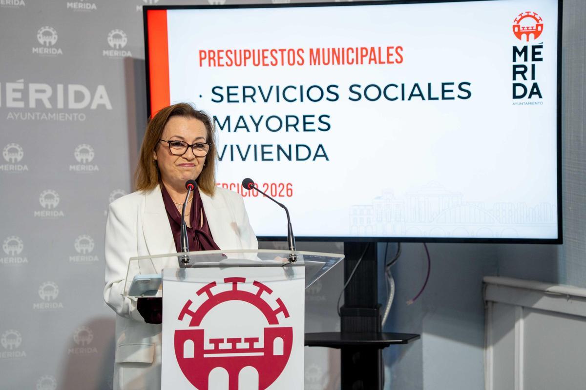 La delegada de Servicios Sociales, Catalina Alarcón, este viernes.
