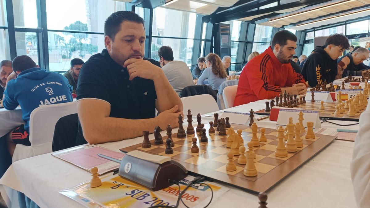 Alejandro Mejías en el torneo en Benidorm.